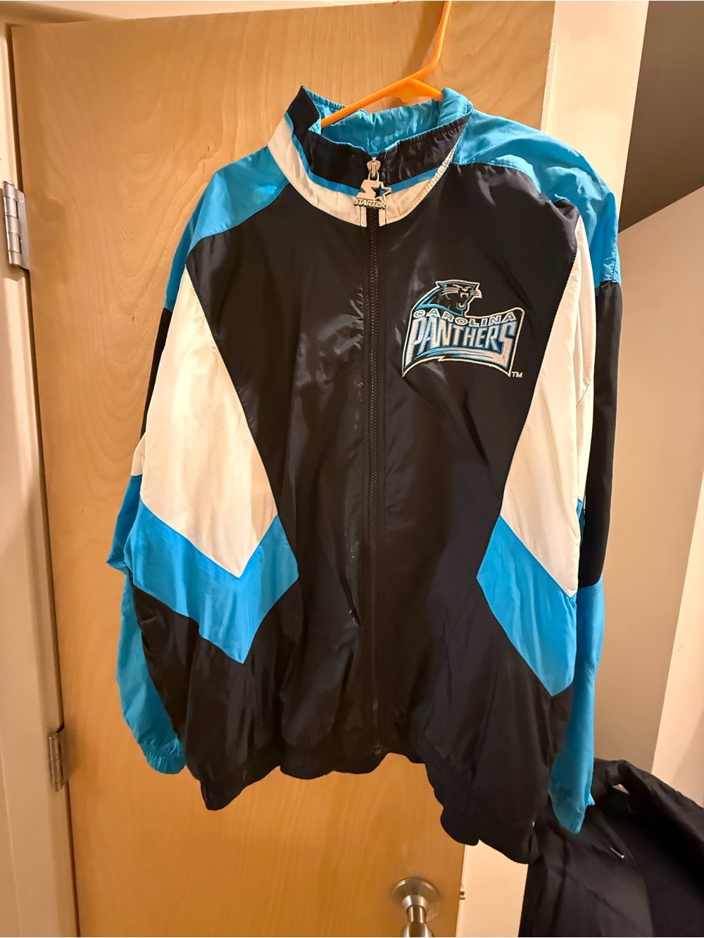 STARTER Carolina Panthers Starter Jacket